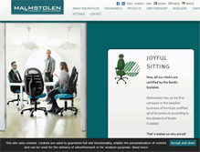 Tablet Screenshot of malmstolen.com
